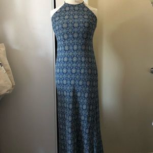 Vintage Floral Maxi Dress